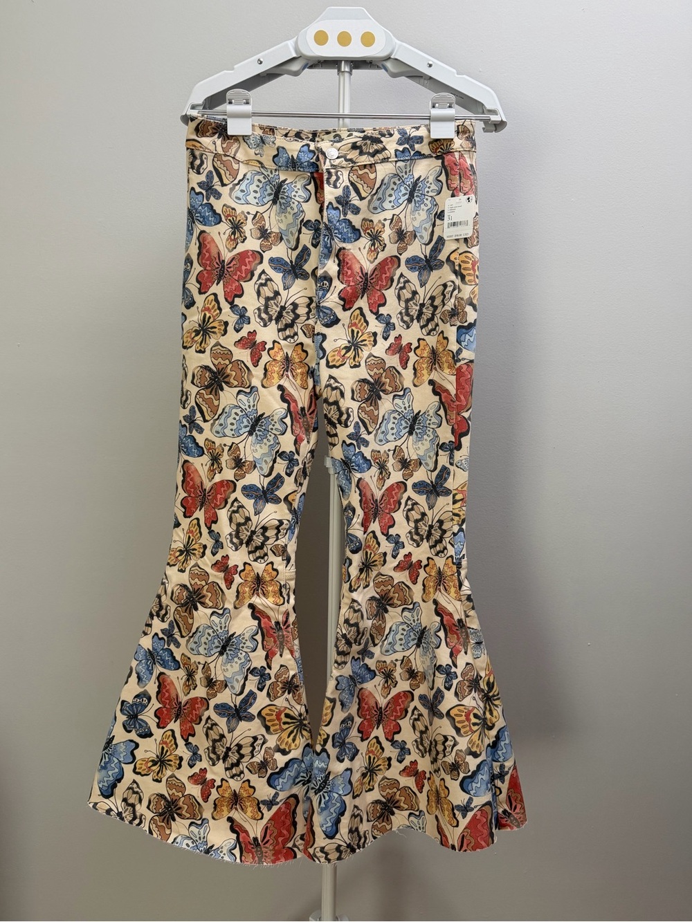 Free People Butterfly Flare Jeans